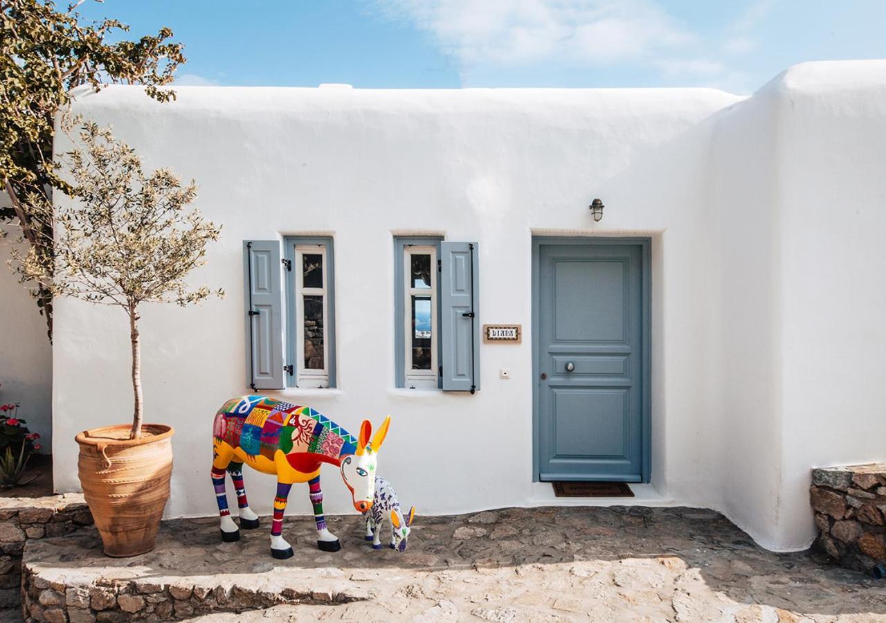 Diana Villa Mykonos Agios Ioannis Diakoftis Exterior foto